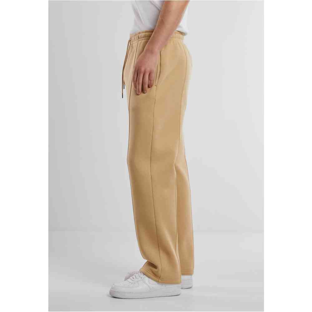 Urban Classics - Fluffy Pintuck Trainingshose - Beige
